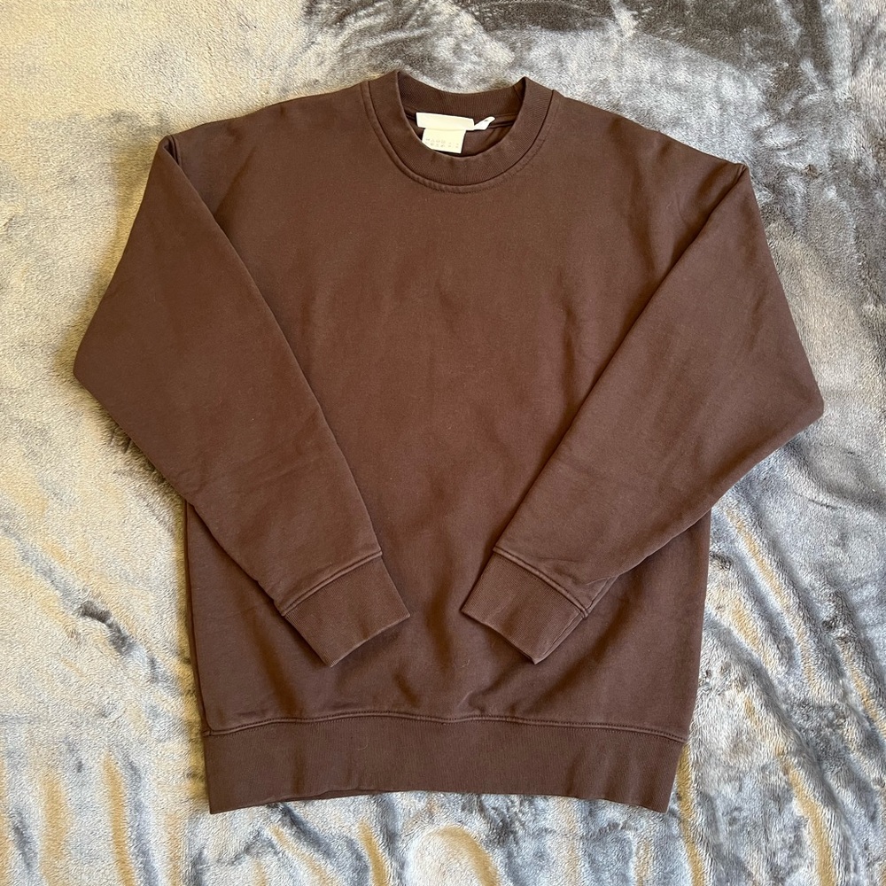 H&M Brown Crewneck